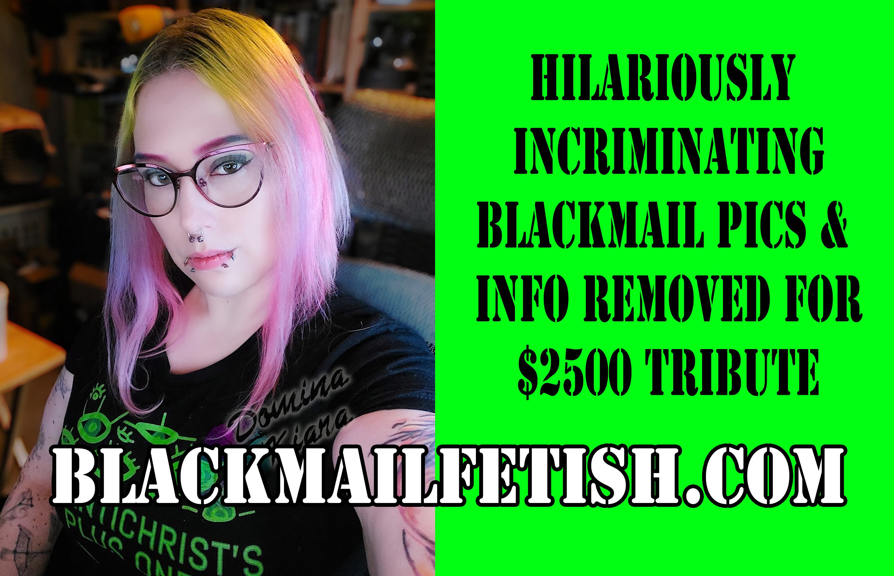 blackmail fetish mistress kiara removed post