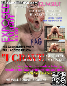 Mistress Kiara's fag Exposed blackmail whore christopher allen foster in a magazine