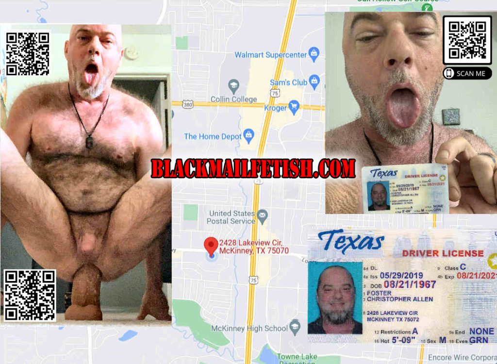 Exposed blackmail fag whore christopher allen foster for Mistress Kiara map