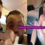 blackmail fetish slave brian smith suck cock