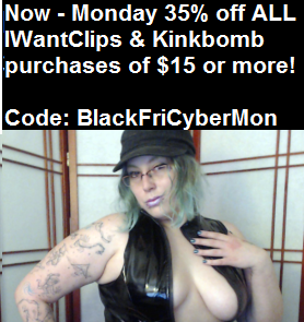 Black Friday & Cyber Monday Sale, Plus Mailing List!!