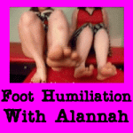 Double Domme dirty feet stinky barefoot humiliation