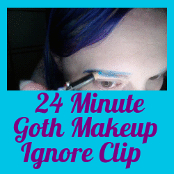 goth gothic makeup fetish ignore Domme cuckold humiliation