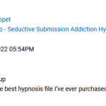 Thumbs up review for hypnosis mind fuck clip by Mistress Kiara