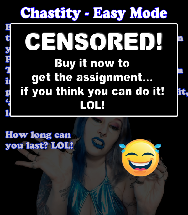 chastity tease denial fetish easy assignment