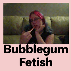 Mistress Kiara Chewing Bubblegum Bubble Gum Fetish