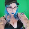 Femdom blackmail fetish Mistress DominaKiara using her green screen