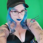 Femdom blackmail fetish Mistress DominaKiara using her green screen