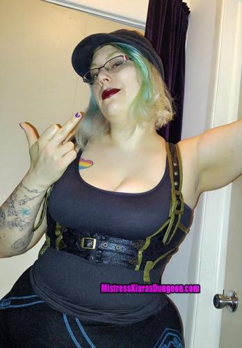 Femdom Mistress brat bitch punk dominatrix corset