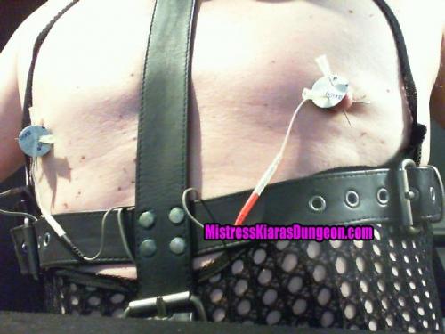 slave gerd needle fetish nipple torture